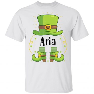 Aria, St Patrick's Day St Patrick's Day Hats T-Shirt Raglan Hoodie