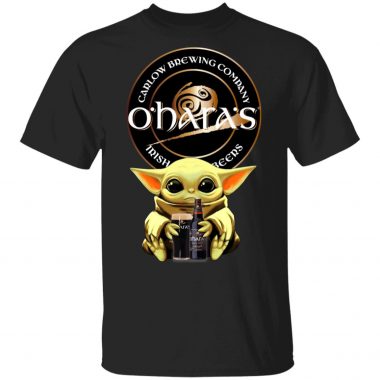 Baby Yoda Hug O’Hara’s Irish Stout Beer Shirt Long Sleeve Hoodie
