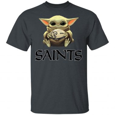 Baby Yoda Hug New Orleans Saints Star War Shirt Hoodie Long Sleeve