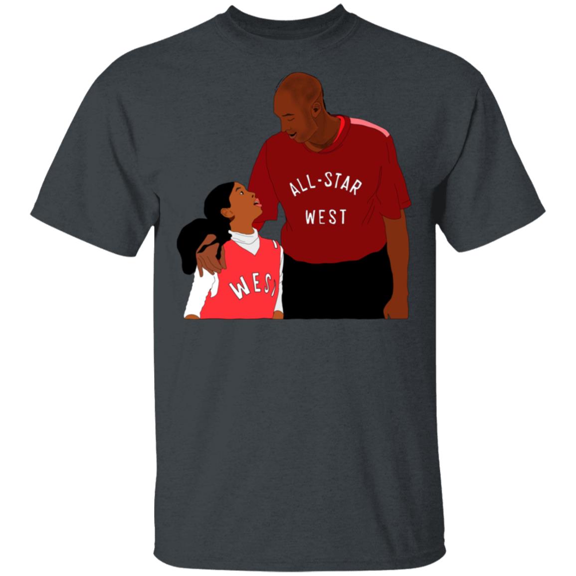 RIP Kobe Bryant and Gianna (Gigi) T-shirt