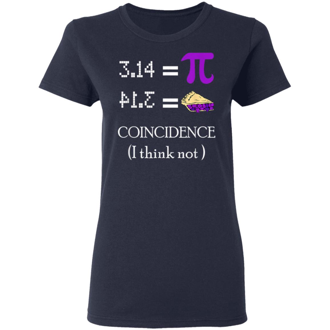 pi squared equals g shirt