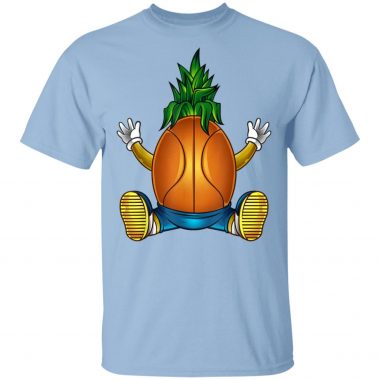 Basketball Pineapple Shoot Athlete Shirt Long Sleeve Hoodie
