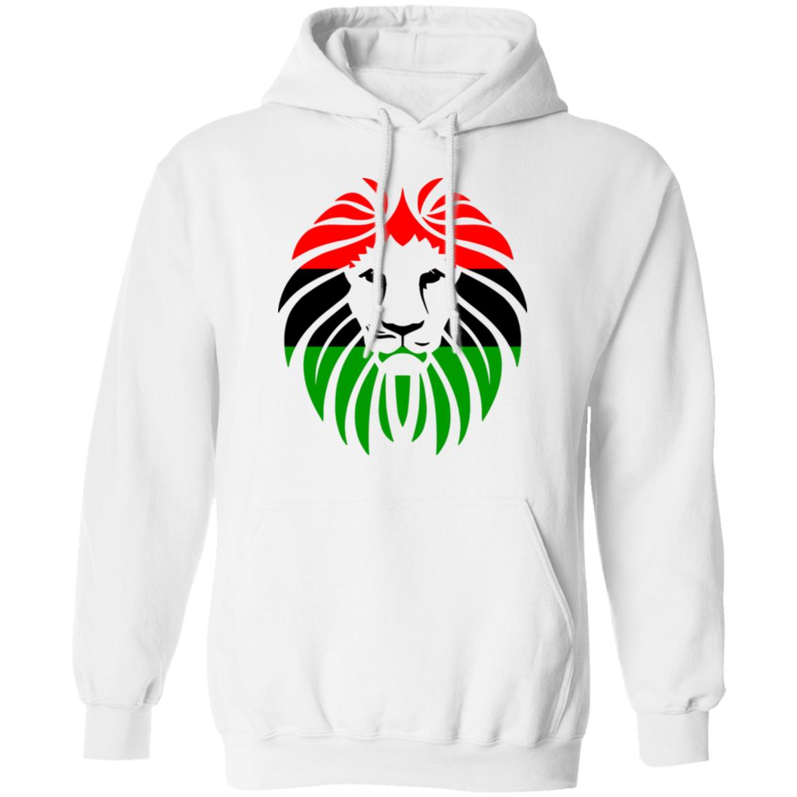 Pan African Flag Shirt Long Sleeve Hoodie