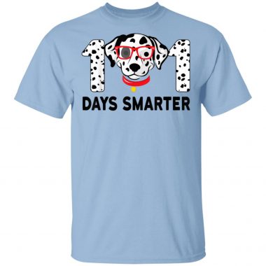101 Days Smarter Dalmation Dog Teachers Shirt Long Sleeve Hoodie