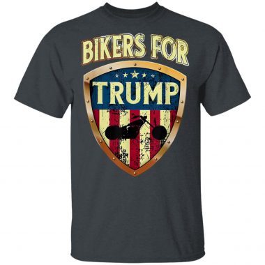 Bikers for Trump - 2020 Motorcycle Shirt Long Sleeve Hoodie