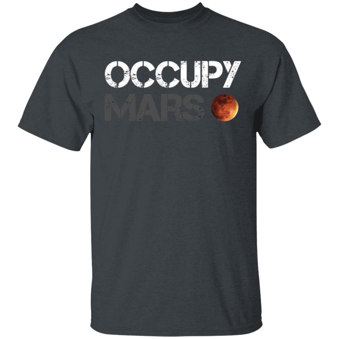 occupy mars tee shirt