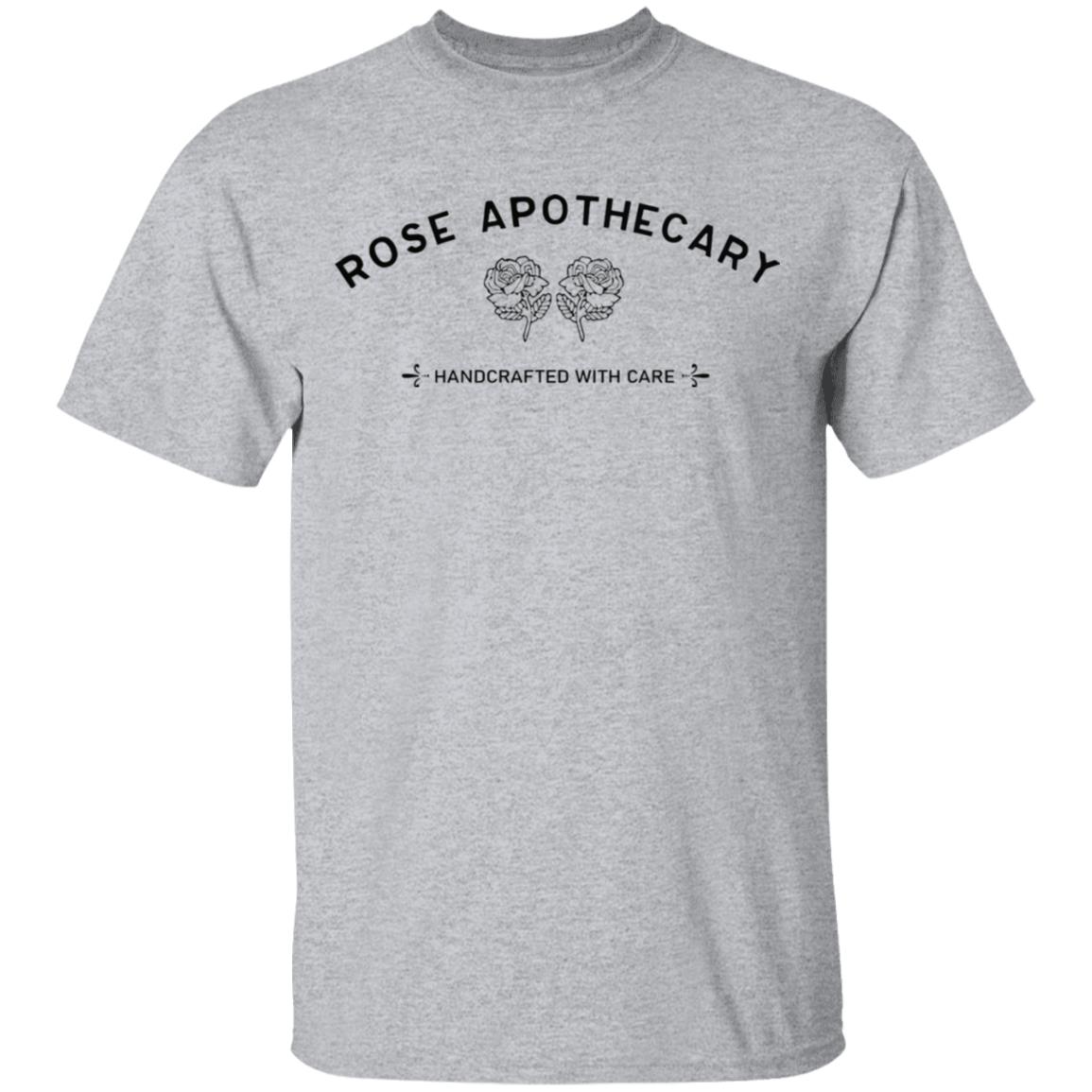 Rose Apothecary Handcrafted With Care shirt