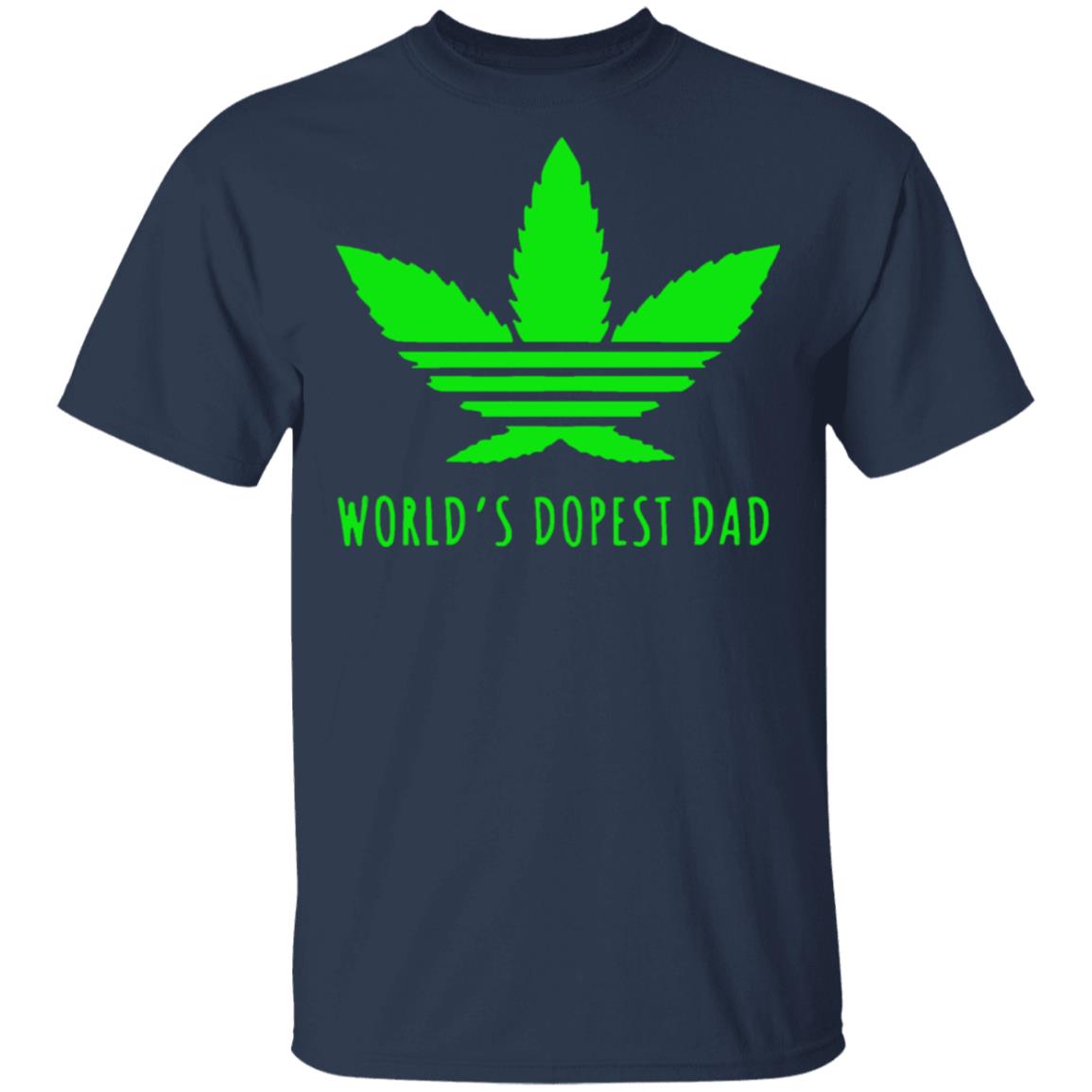 worlds dopest dad tshirt