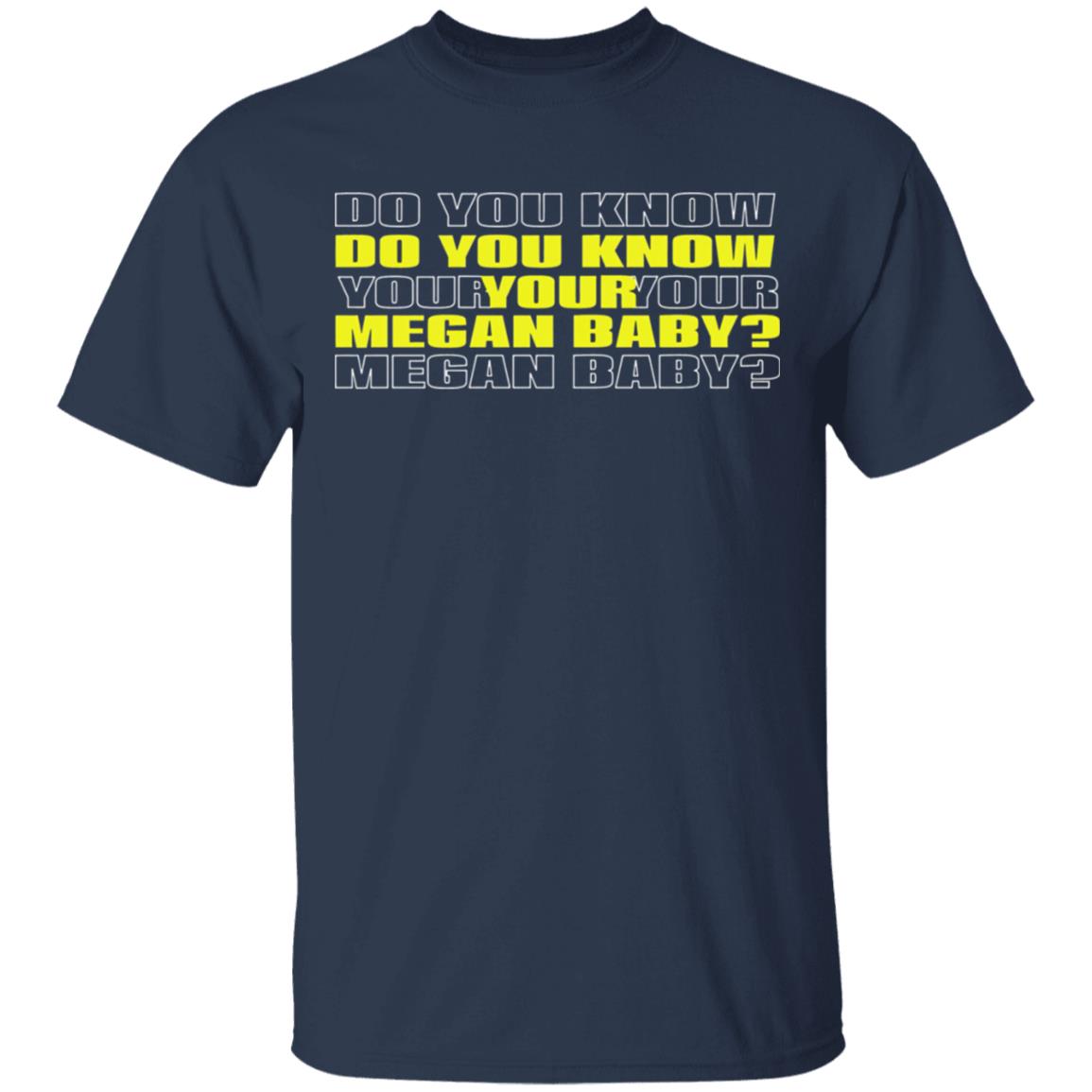 Do You Know Your Megan Baby Shirt, Hoodie