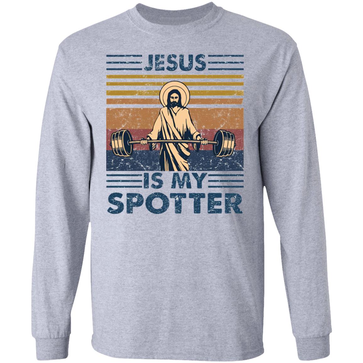 jesus is my spotter t shirt