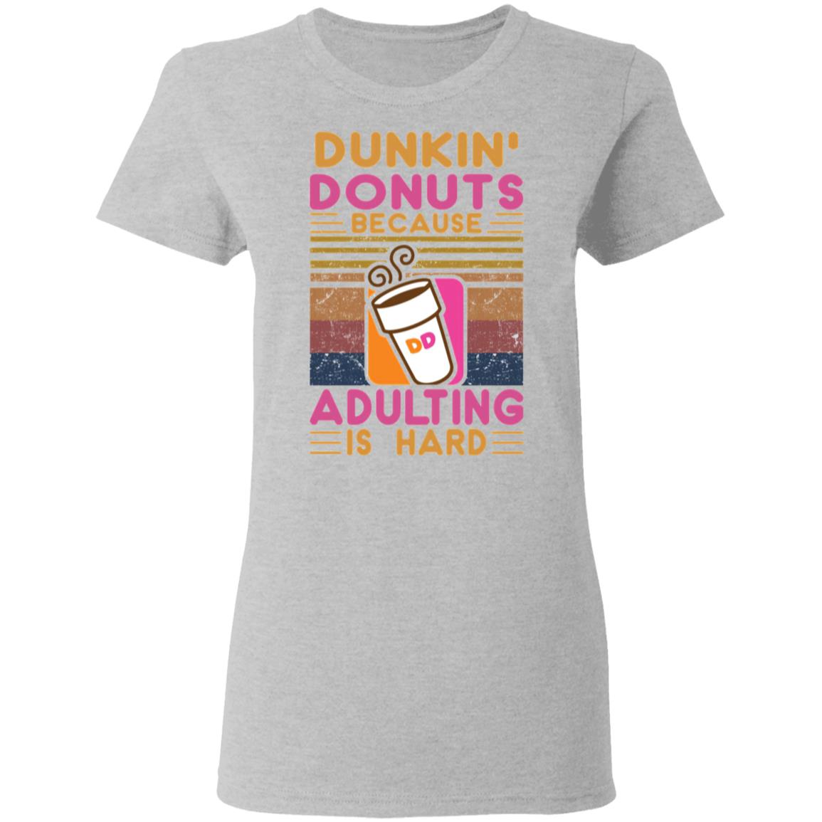 t shirt dunkin donuts