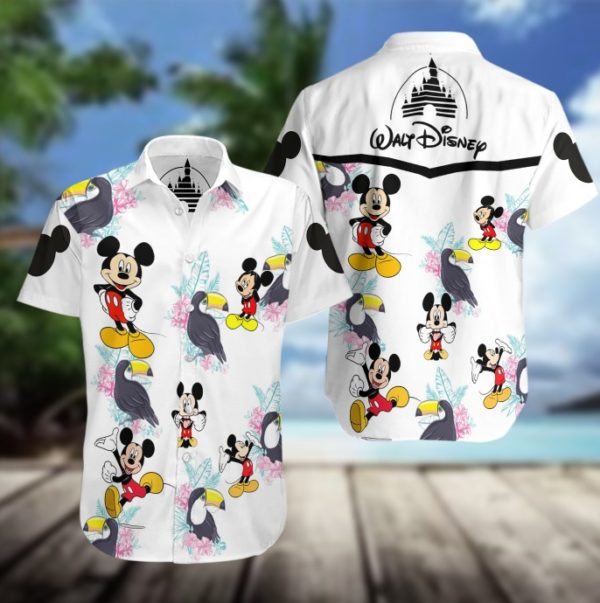 Mickey Mouse Disney Hawaiian Beach Shirt Tmerch Store