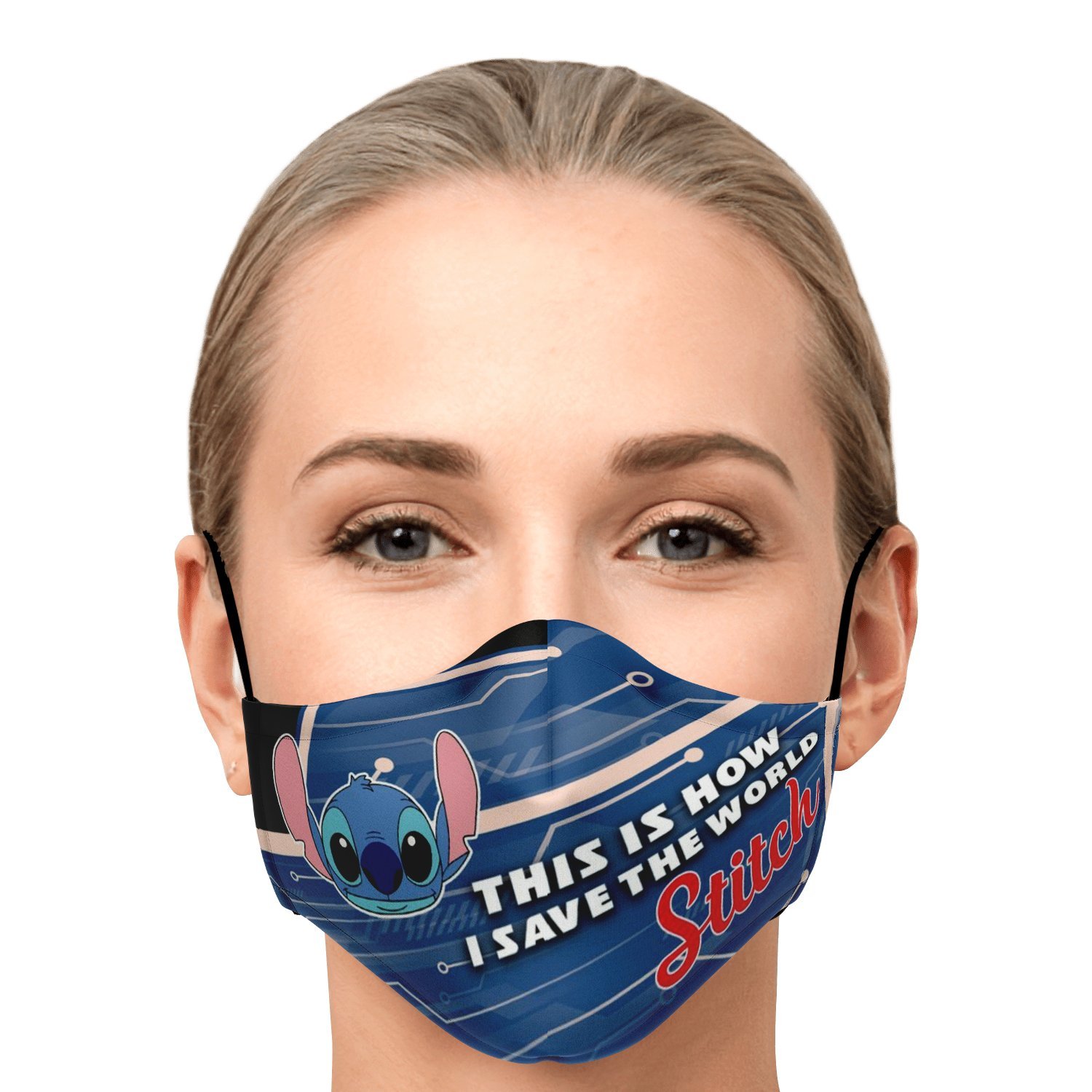 This Is How I Save The World Stitch Cloth Face Mask