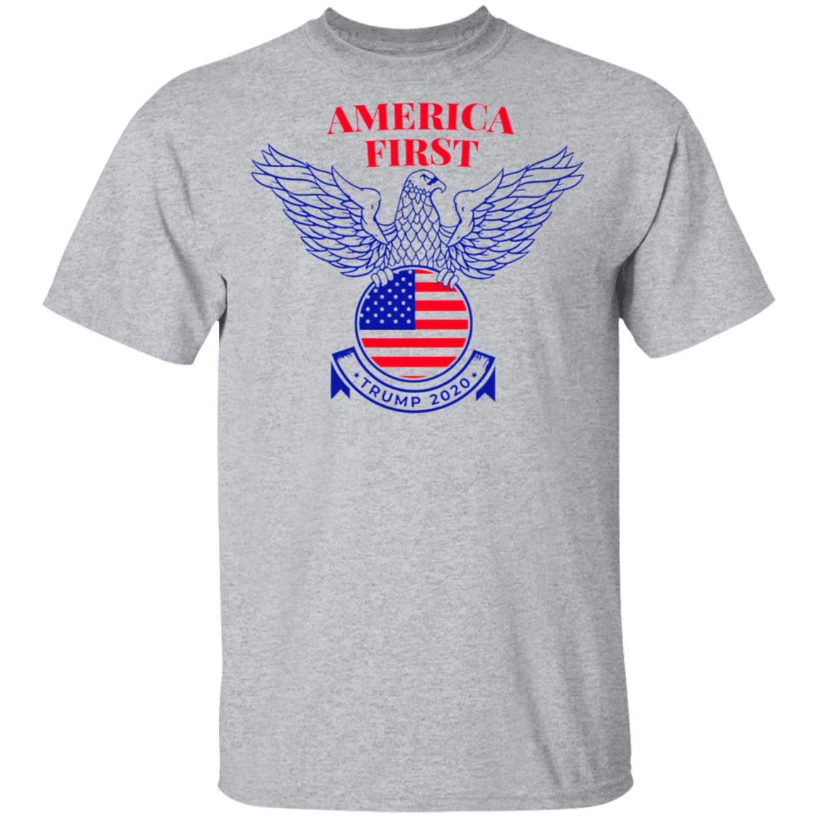 Trump 2020 Nazi Eagle American First Tee Shirt