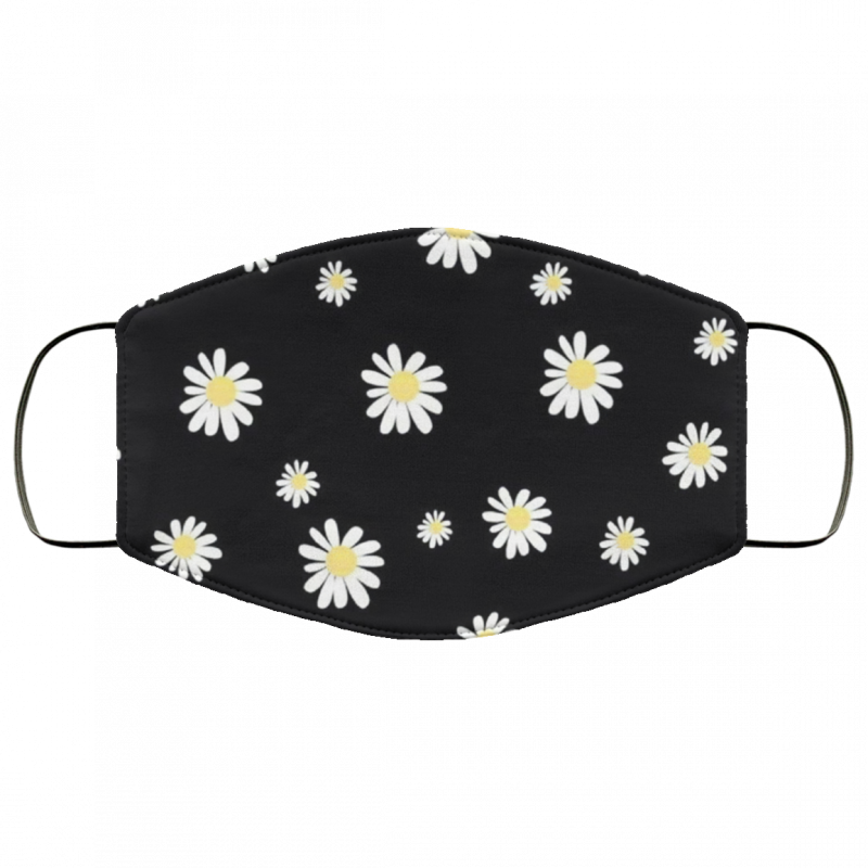 daisy-pattern-cloth-face-mask