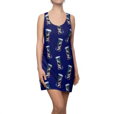 Bud Ice beer Dress Women's Cut and Sew Racerback