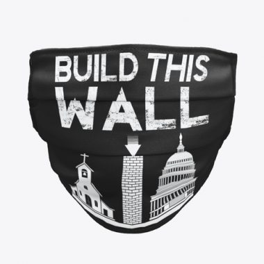 Build THIS Wall face mask
