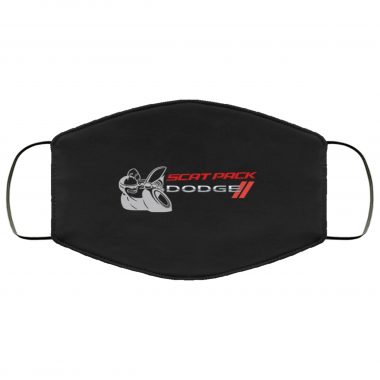 Dodge Challenger Scat Pack SRT Adult Face Covering