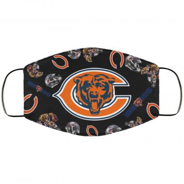 Chicago Bears Chicago Bears Logo Pattern Face Mask
