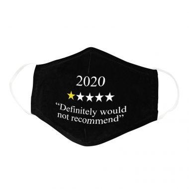 2020 One Star Rating Would Not Recommend Reusable Face Mask