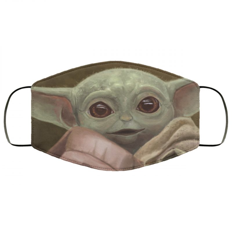 Baby Yoda Design v2 Face Mask Star Wars The Mandalorian