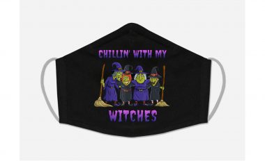 Witches and Creep zombies face mask