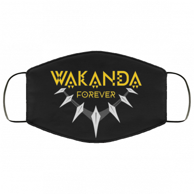 Wakanda Forever - Wakanda Salute - Wakanda Tributes - Wakanda African face mask
