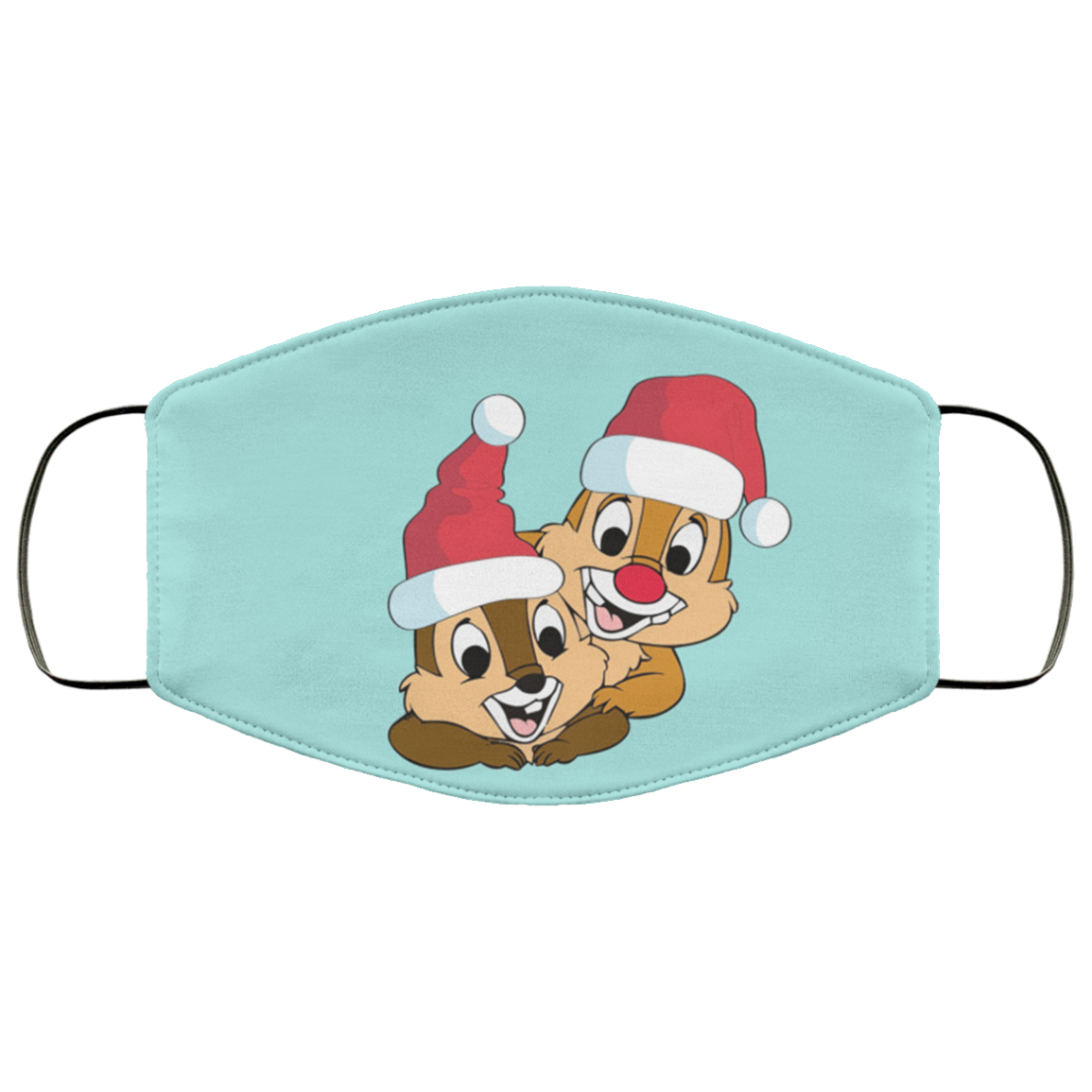 Christmas Chip N Dale Face Mask