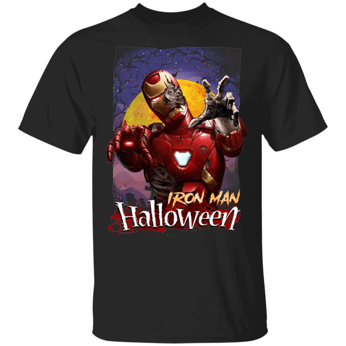 Marvel Horror Zombie Iron Man Halloween TShirt