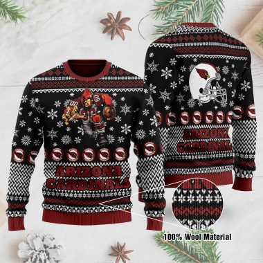 Arizona Cardinals football 3D Ugly Christmas Sweater