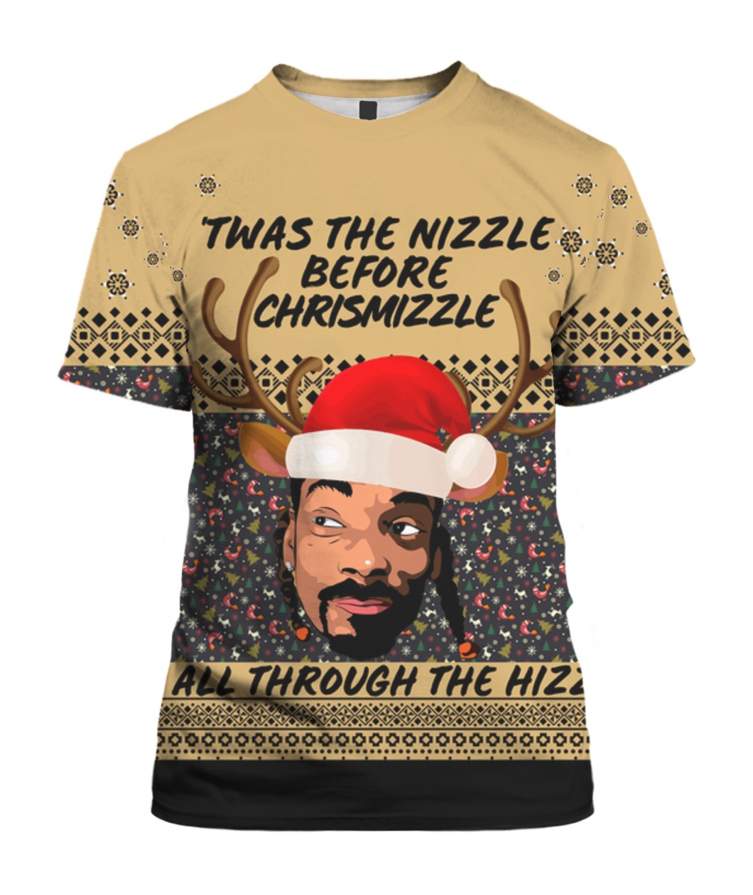 snoop dog ugly christmas sweater