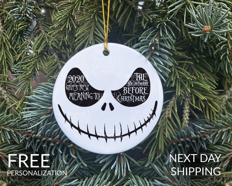 Nightmare before Christmas Ornament