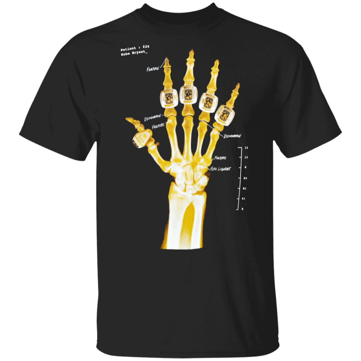 kobe finger shirt