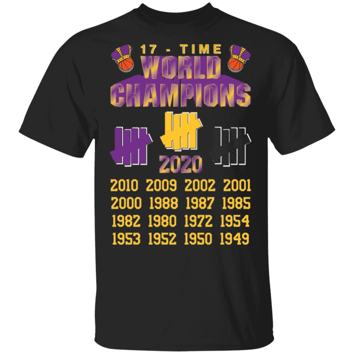 undefeated lakers championship shirt