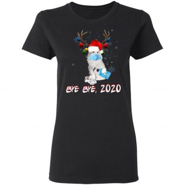 American Curl Cat Bye Bye 2020 Christmas T-Shirt, sweatshirt