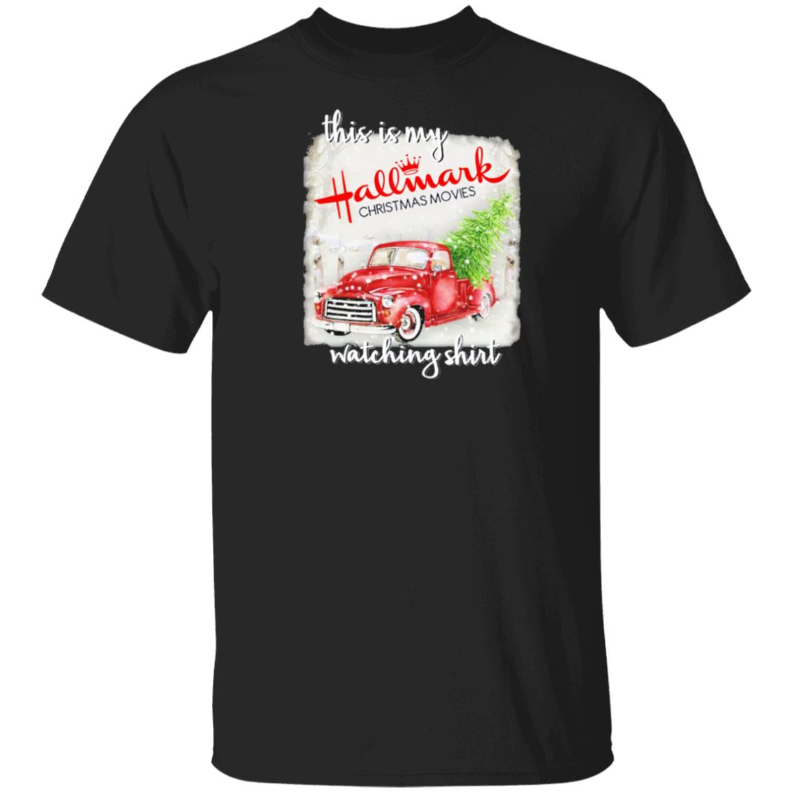 hallmark christmas watching shirt svg