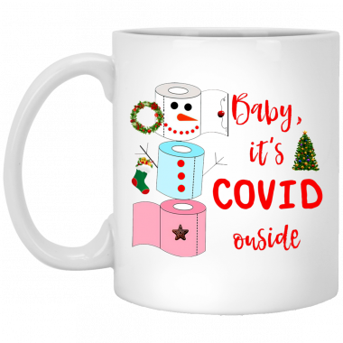 Baby It's Covid Outside Coffee Mug, travel mug