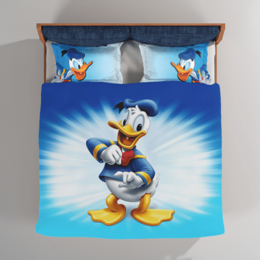 Donald Duck Blue Bedding Set