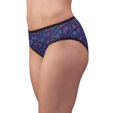 Paisley Purple Mandala Ornate Design Women's Briefs Underwear