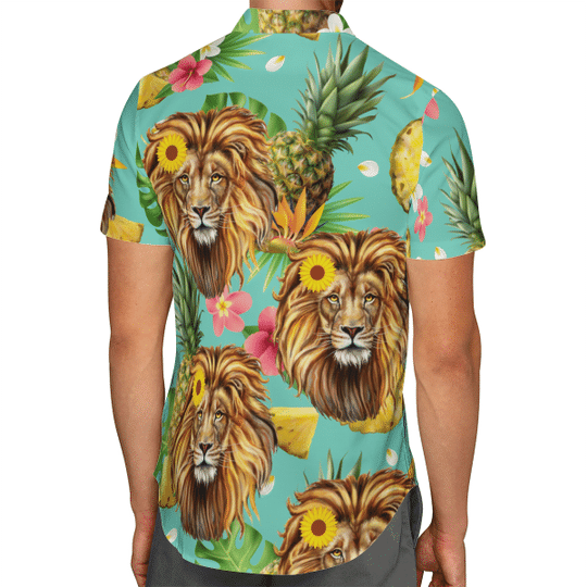 lion hawaiian shirt