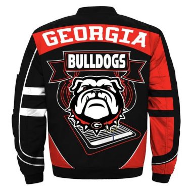 2020 Newest NCAA Jacket Custom Georgia Bulldogs Jackets For Mens Bomber Jacket Size S-5XL