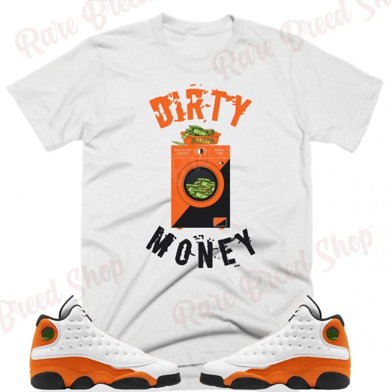 Air Jordan Retro 13 Starfish Dirty Money Sneaker T-Shirt