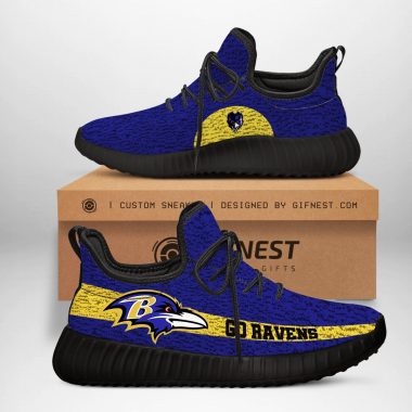 Baltimore Ravens NFL Yeezy Boost 350 V2 Sneaker