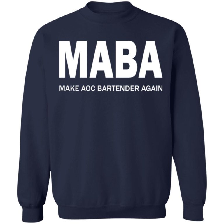 Maba Make Aoc Bartender Again Shirt