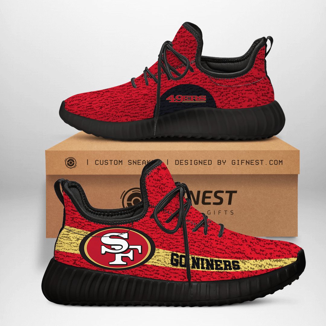 San Francisco 49ers NFL Yeezy Boost 350 V2 Sneaker