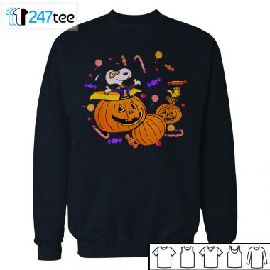 Snoopy and pumpkin funny not so scary party Halloween Shirt
