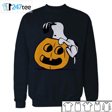 Snoopy drink pumpkin head halloween Shirt