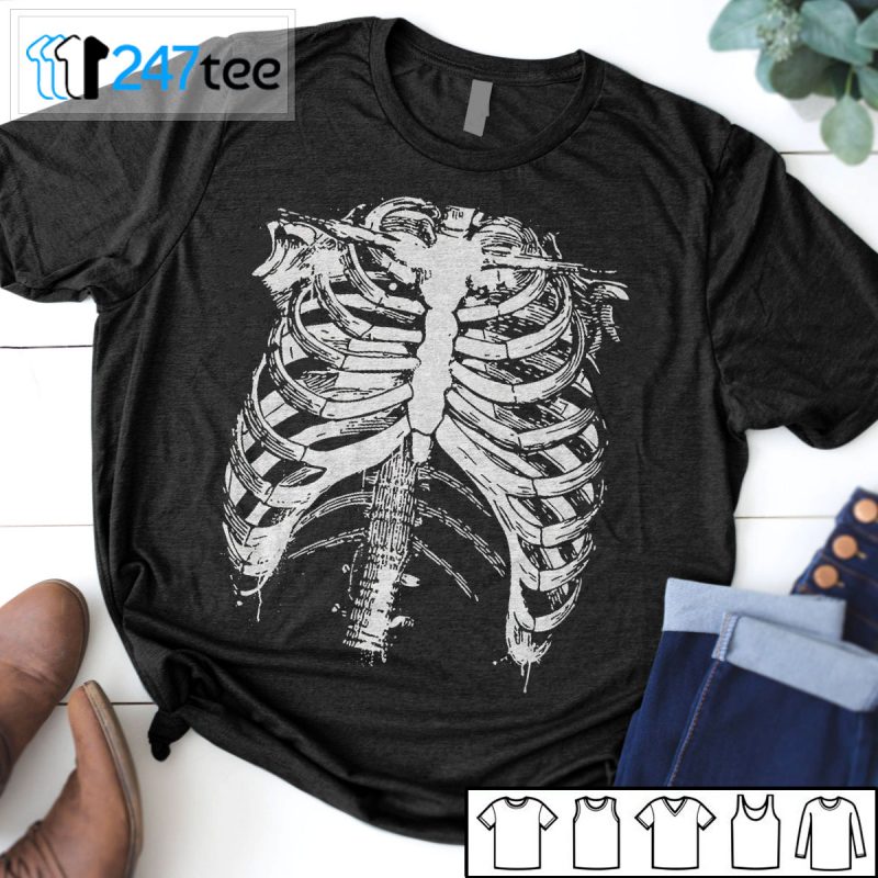 skeleton t shirt dress