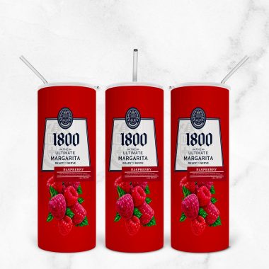 1800 Margarita Raspberry Skinny Tumbler 20oz 30oz