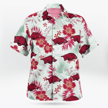 Arkansas Razorbacks Hawaiian Shirts, Beach Short